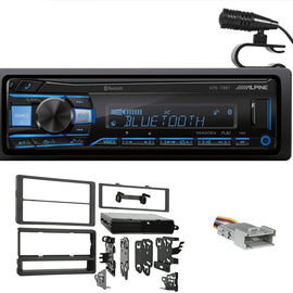 Alpine UTE-83BT Digital Media Bluetooth Stereo Receiver Fit 2003-2008 Pontiac Vibe