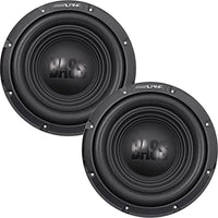 2 Alpine W10S4 10" Single 4 Ohm Subwoofer Bundle