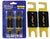 Absolute USA ANL120-2 2 Pack ANL 120 Amp Gold Plated Fuse