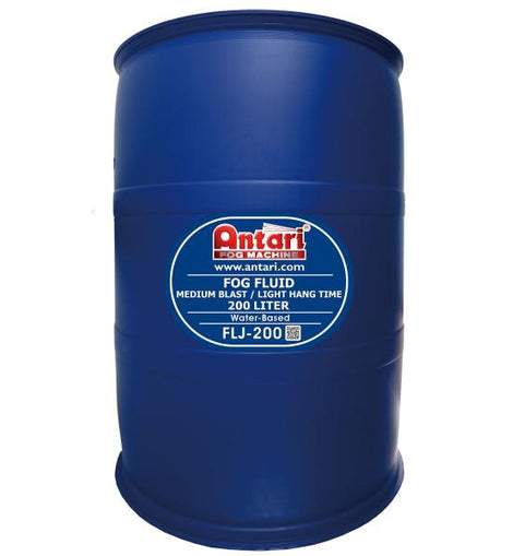 Antari FLJ-200 200L Medium Density Fog Fluid - Light Hang Time
