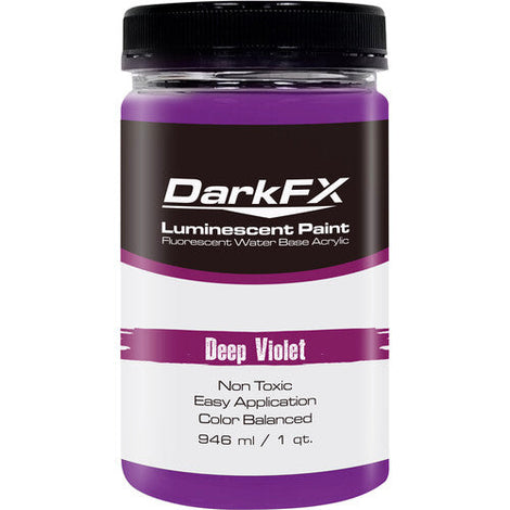 Antari DFX-VL1QT-DVL Antari DarkFX UV Paint (Deep Violet, 1 Quart)