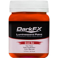 Antari DFX-VL6OZ-BRD DarkFX UV Paint (Bright Red, 6 Ounces)