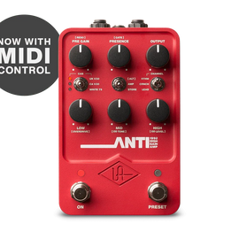 Universal Audio UA-ANTI-U UAFX Anti 1992 High Gain Amp Pedal