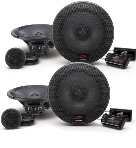 2 Alpine R-S65C.2 100W RMS 6.5