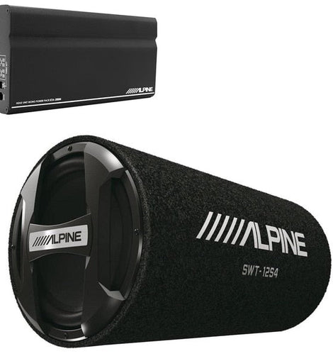 Alpine KTA-200M Mono Power Pack Amp with SWT-12S4 12