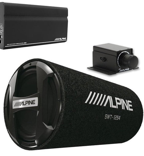 Alpine KTA-200M Mono Amp & SWT-12S4 12