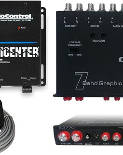 Audio Control The Epicenter & Cerwin-Vega EQ-770 & 2 12' Copper Rca Cable