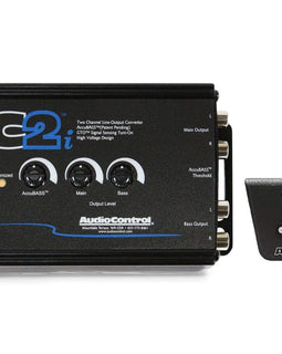 Audio Control LC2i & ACR-1 2 Channel Line Out Converter Accubass and Subwoofer control & ACR-1 dash remote