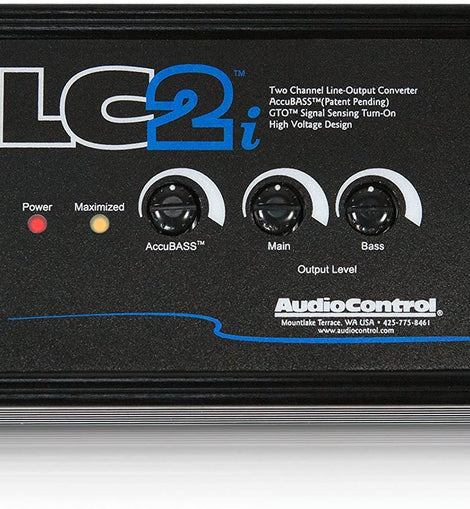 AudioControl LC2i 2-channel line output converter for adding amps to your factory system