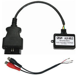 Crux AUX-BM2 Auxiliary Audio Interface and OBD Coder for Mercedes-Benz Comand Online NTG5 Systems