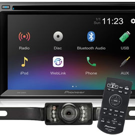 Pioneer AVH-241EX DVD Receiver with Rear View Backup Camera