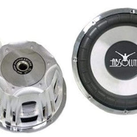 2 Absolute Axis AX1000 10-Inch 1000W Power Subwoofer & 4 Gauge Amp Kit