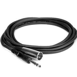 Hosa STX-105M Balanced Interconnect 1/4 in TRS to XLR3M – 5 Feet