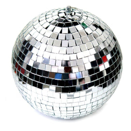 MR DJ MB24 24" mirror ball covered in 1/4-inch mirrored glass + Motor