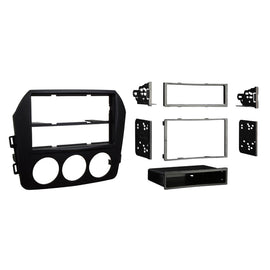 Metra 99-7519B Single/Double-DIN Car Stereo Dash Kit - Compatible Fits for Mazda MX-5 Miata 2009-2015