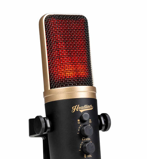 Headliner HL90510 Roxy Stereo USB Condenser Microphone - Podcast