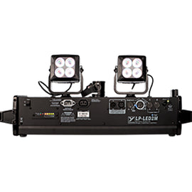 Yorkville Sound LP-LED2M, Mobile Battery Powered Two Head High Performance LED Lighting System