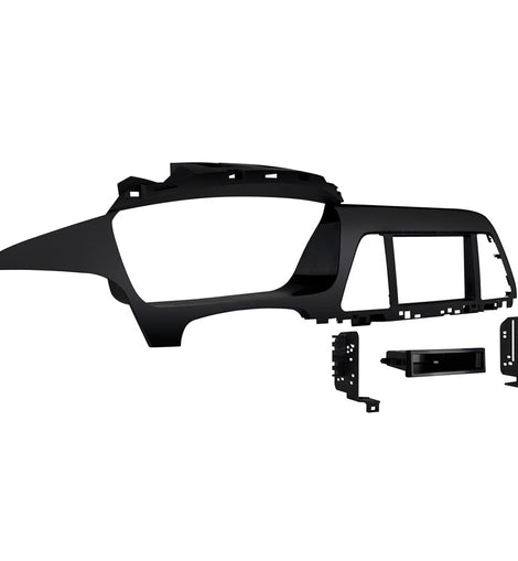 Metra DP-7363B Single/Double-DIN Car Stereo Dash Kit - Compatible Fits for Hyundai Sonata 2015-2017