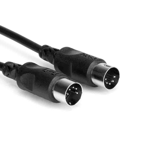 Hosa MID-310BK MIDI Cable, 5-pin DIN to Same – 10 Feet