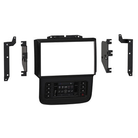 Metra 108-CH2B Double-DIN Car Stereo Dash Kit - Compatible Fits for RAM 1500 / 2500 / 3500 /4500 / 5500 2013-2017