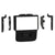 Metra 108-CH2B Double-DIN Car Stereo Dash Kit - Compatible Fits for RAM 1500 / 2500 / 3500 /4500 / 5500 2013-2017