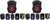 2 MR DJ PSE80BT Bluetooth Speaker<br/> 8" Portable Active Speaker with Rechargeable Battery Party Speaker with Bluetooth 1200 Watts P.M.P.O
