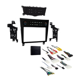 Metra 99-7625B Single/Double DIN Dash Kit - Compatible Fits for Infiniti G Series (w/o NAV w/ auto climate) 2007-2013