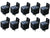 10 Absolute USA RLS125 SPDT 30/40A 12 VCD Automotive Relay - 10 Pack
