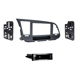 Metra 99-7376B Single-DIN Car Stereo Dash Kit - Compatible Fits for Hyundai Elantra 2017-2018