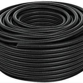 American Terminal 25 Feet Black 1/8" 3.5mm Split Loom Split Wire Loom
