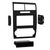 Metra 99-6519B 05-07 Dodge Charger Single/Double-DIN Kit Matte Black