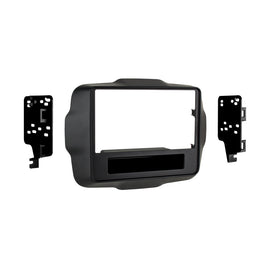 Metra 95-6532B Double DIN Dash Kit - Compatible Fits for Jeep Renegade 2015-2020