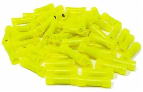 Install Bay YNBC-5 Yellow Nylon Butt Connectors 10/12 Ga (500Pk)
