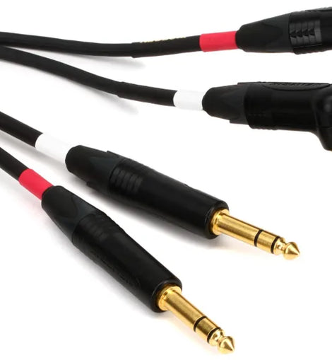 Mogami GOLD-KEY-SB-10R Balanced Stereo Keyboard Instrument Cable - 10 Foot