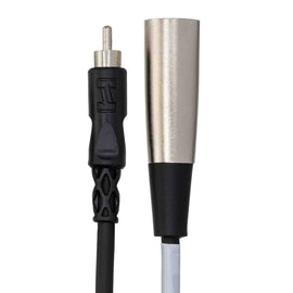 Hosa XRM-105, RCA Male to 3-Pin XLR Male Unbalanced Interconnect Cable - 5 Feet
