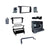 Metra 95-9312B DDIN Dash Installation Kit - Compatible Fits for BMW 3-Series 1999-2006