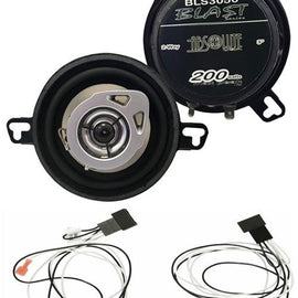 Absolute BLS-3050 3.5" 2-Way 200 W Speaker Fit 2016-UP Toyota Tacoma