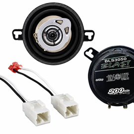 3.5" 2way Dash Corner Speakers /w Harness for 2005-2022 Dodge RAM 1500