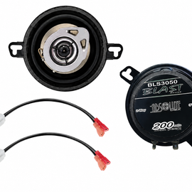 BLS-3050 + 72-7902 3.5" 2-way Dash Speakers & Harness Fit 2009-25 Dodge RAM 1500