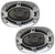 Absolute BLS-6904 6"X9" Blast Serie 6 x 9" 4-Way Car Speakers 800 Watts