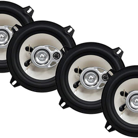 2 Pair Absolute BLS-5253 Blast Series 5.25 Inches 3 Way Car/Marine/ATV/UTV Speakers 560 Watts