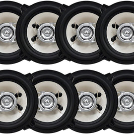 4 Pair Absolute BLS-5253 Blast Series 5.25 Inches 3 Way Car/Marine/ATV/UTV Speakers 560 Watts