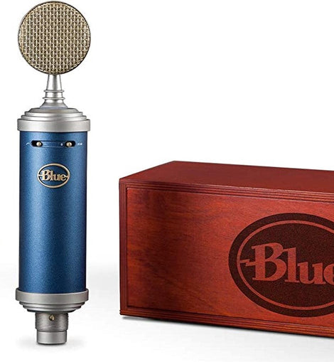 Blue Bluebird SL XLR Condenser Microphone for Recording and Streaming, Large-Diaphragm Cardioid Capsule, Shockmount and Protective Case