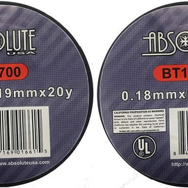 2) Absolute BT1700 3M Qualit General Purpose Vinyl Electrical Tape 3/4" x 60 ft.