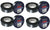 4 Absolute  BT1700 Universal General Use Black 0.18mm x 3/4-Inch x 20Yd Electrical Tape