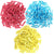 300Pcs American Terminal Butt Connectors Yellow Blue Red 12-10 16-14 22-18 Gauge Crimp Type (100 of each)