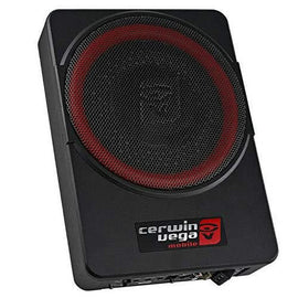 Cerwin Vega Mobile VPAS10 10" Under Seat  550W Powered Car Subwoofer Amplifier Kit