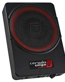 Cerwin Vega VPAS10 Under Seat Subwoofer Enclosure + KIT4R 4G AMP Kit