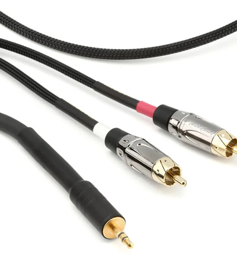 Mogami GOLD 3.5 2 RCA 20 TRS to Dual RCA Accessory Cable - 20 foot