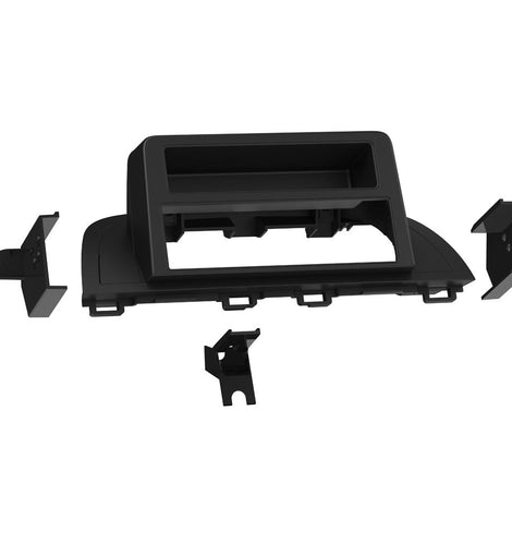 Metra 99-7526B Single-DIN Car Stereo Dash Kit - Compatible Fits for Mazda Mazda3 2014-2018